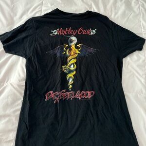Motley Crue graphic t shirt.